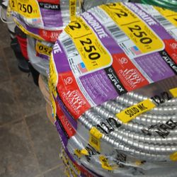 New MC Metal Clad Cable 12/2 