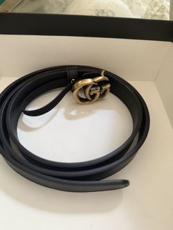 Original Women’s GUCCI GG Marmont Thin Belt