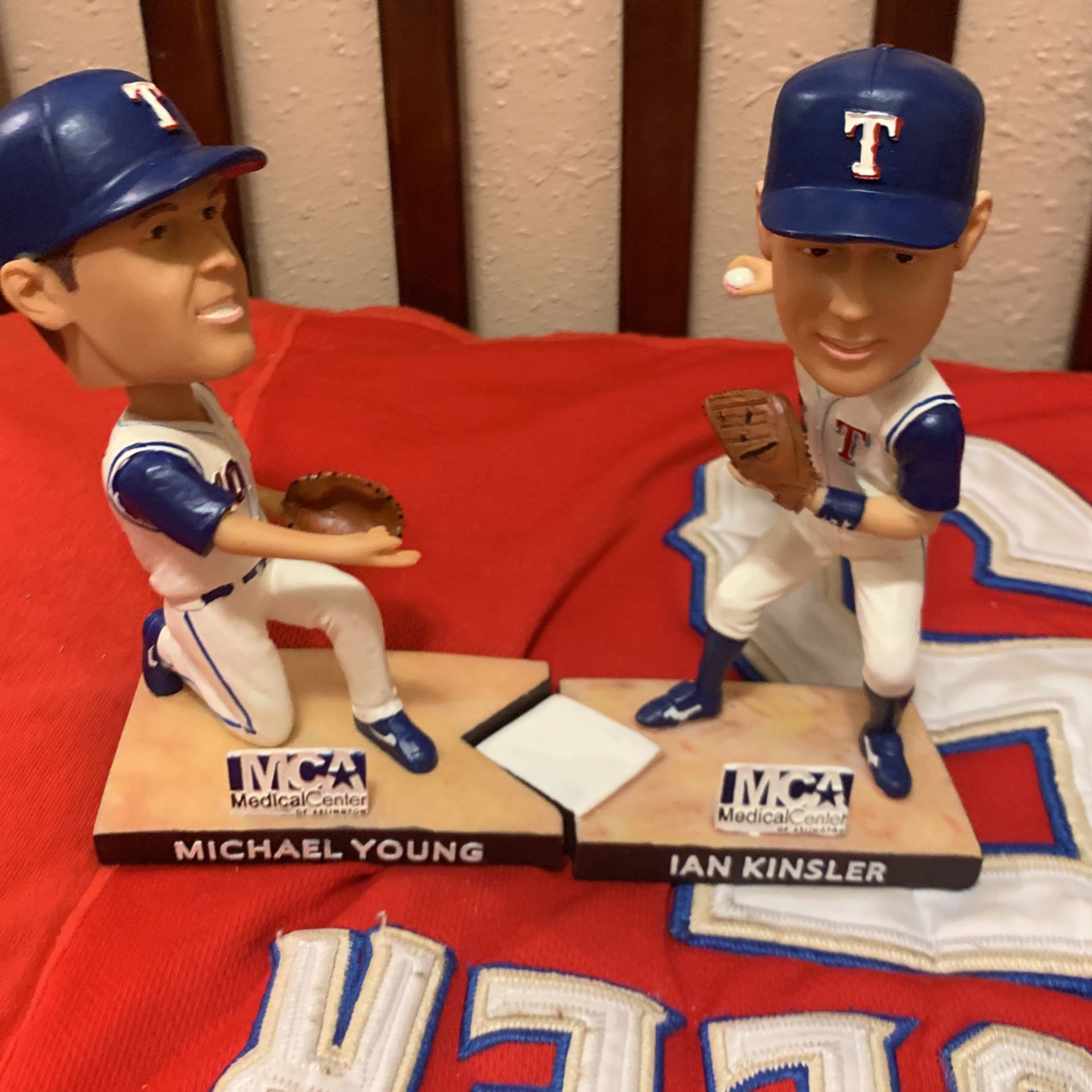Texas rangers Bobbleheads Michael Young and Ian Kinsler for Sale in Fort  Worth, TX - OfferUp