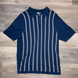 Sandro Navy Blue Shirt 