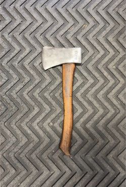 Vintage Hatchet with Wood Handle