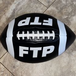 FTP Logo Football Black