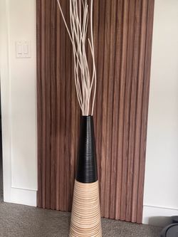 Jarrón decorativo de piso