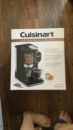  Single- Serve Grind & Brew Coffee Maker With Grinder