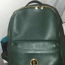 Versace Green Back Pack 