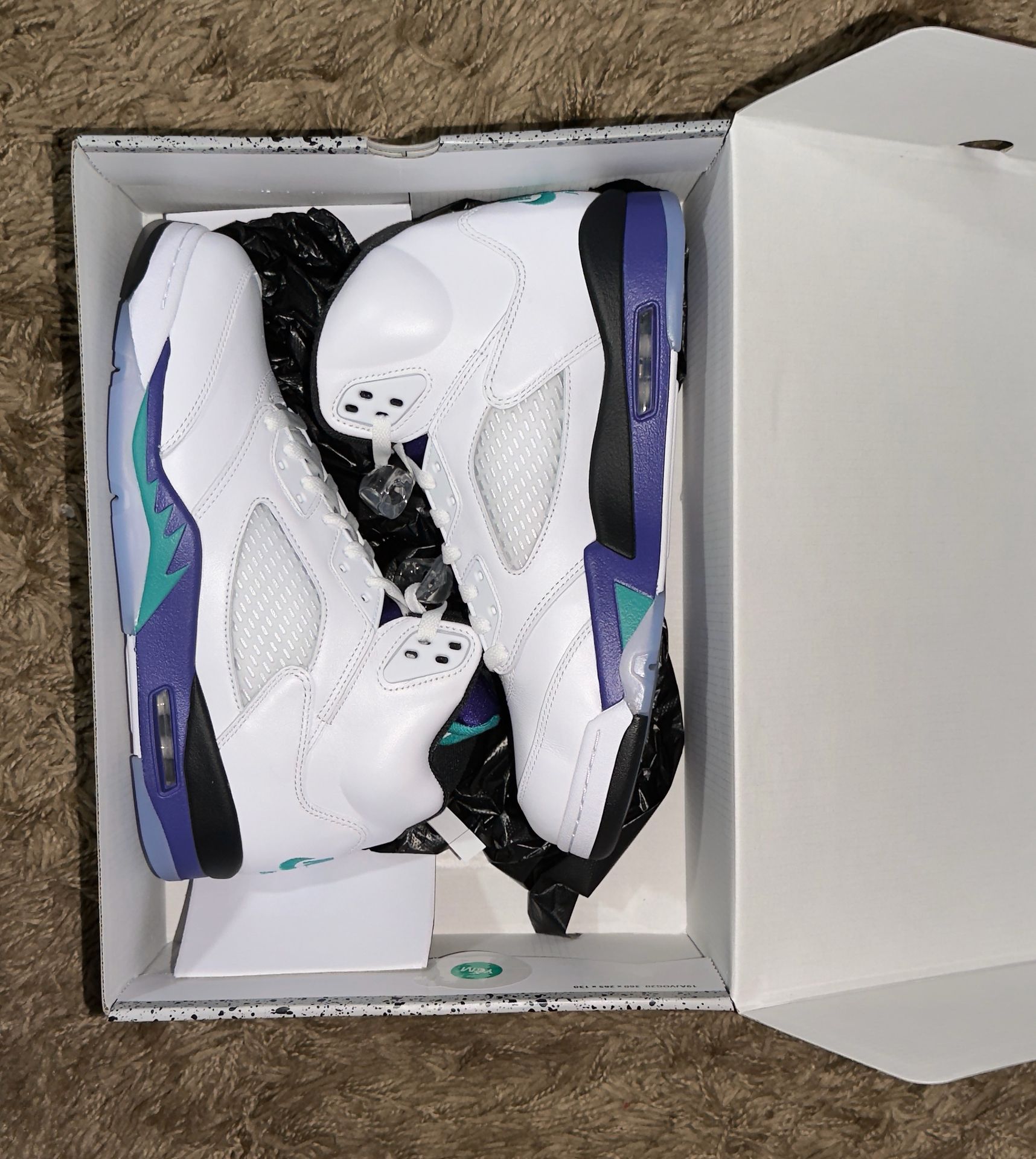 Jordan 5 Retro Grape Size 10.5 Men