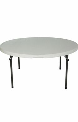 5 foot circular Lifetime Outdoor table