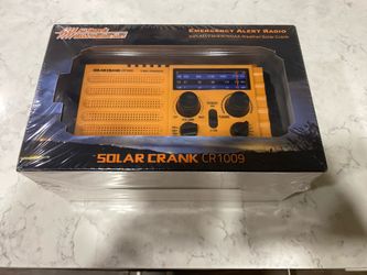 Solar Crank Emergency Alert Radio