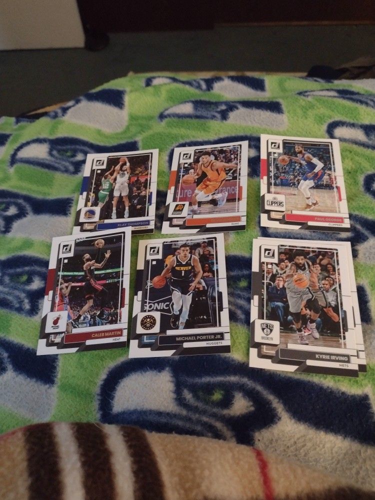 Basketball Star Cards Bundle Including Zion. James, Leonard, Green, Irving. Durant, Giannis, Alexander, Gobert Green Halos See Below