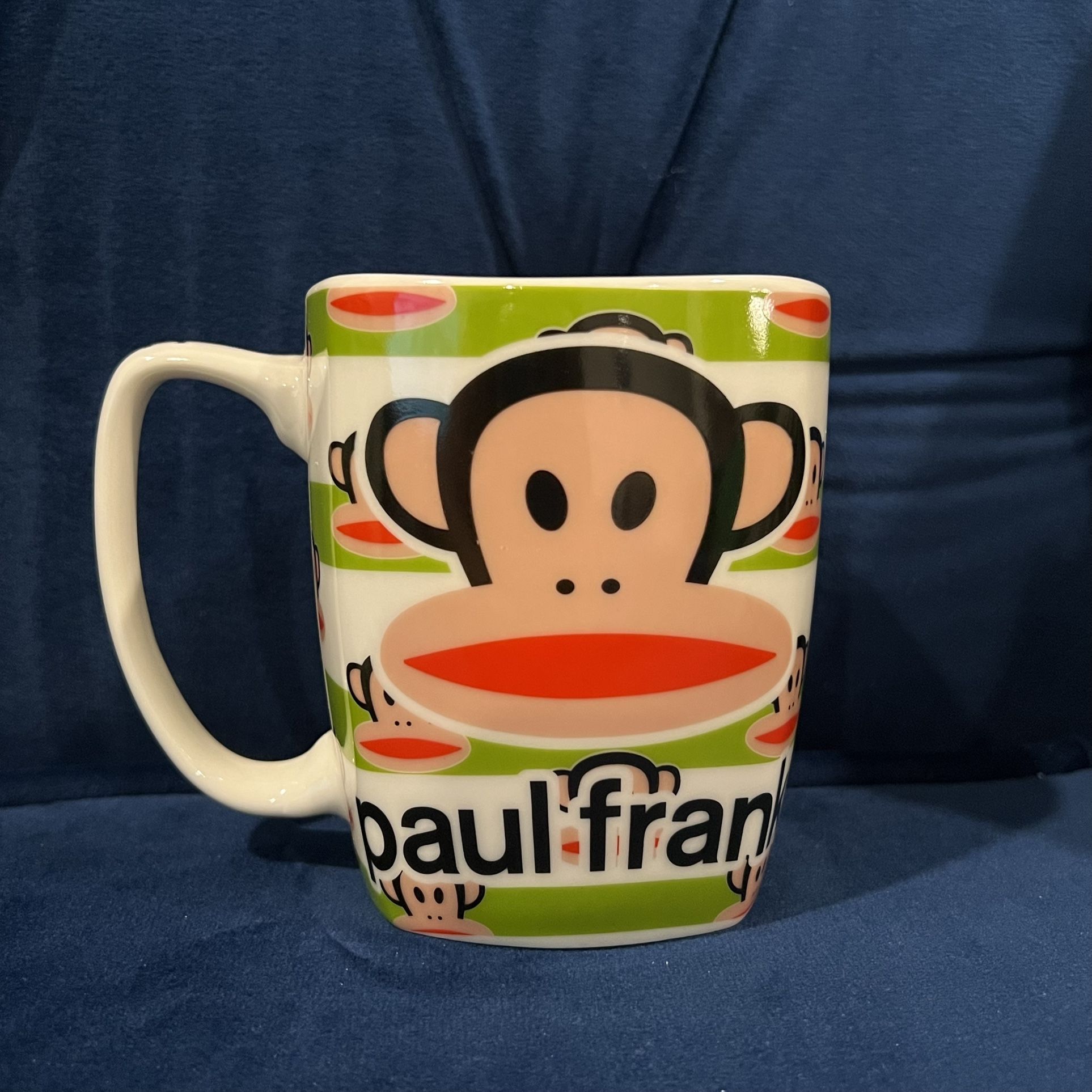 Paul Frank Monkey Mug Ceramic Collection 2025 Brand New Green