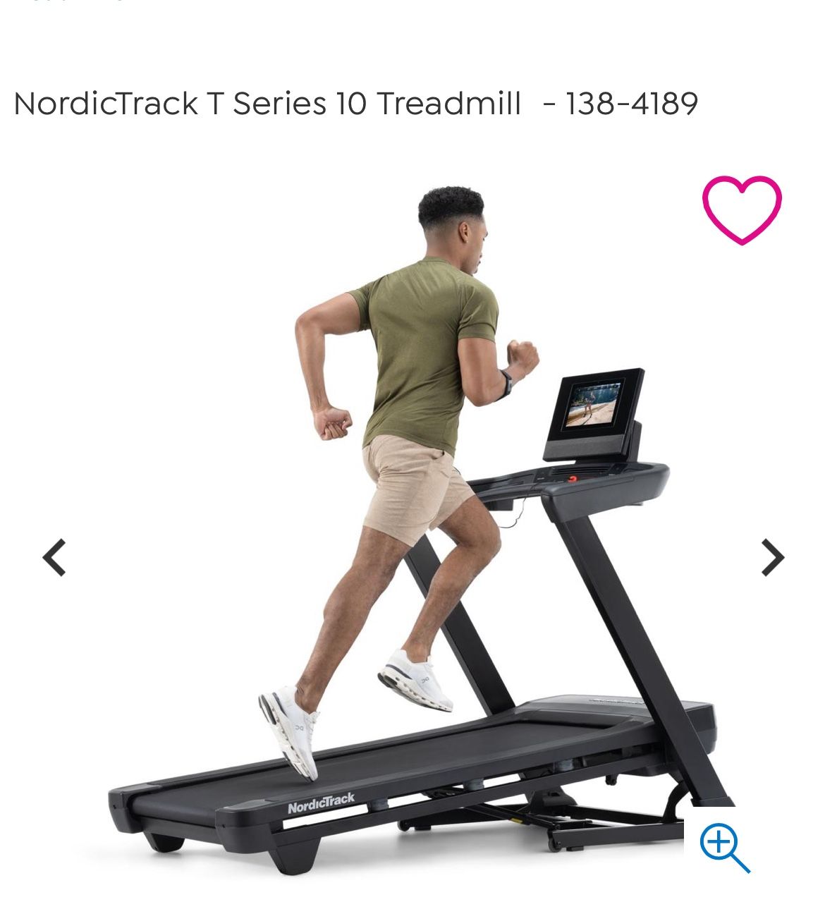 NordicTrack T Series 10 Treadmill