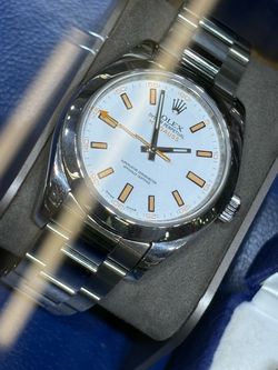 Steel Rolex  milgauss