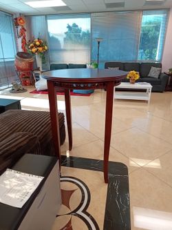 Wooden Bar Height Table 