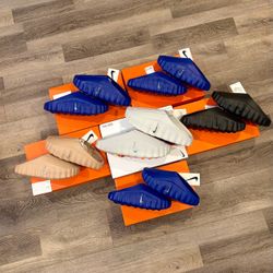 Nike Mind 001 Slide Triple Black / Light Smoke Grey / Old Royal Men’s & Women’s Sizes Brand New