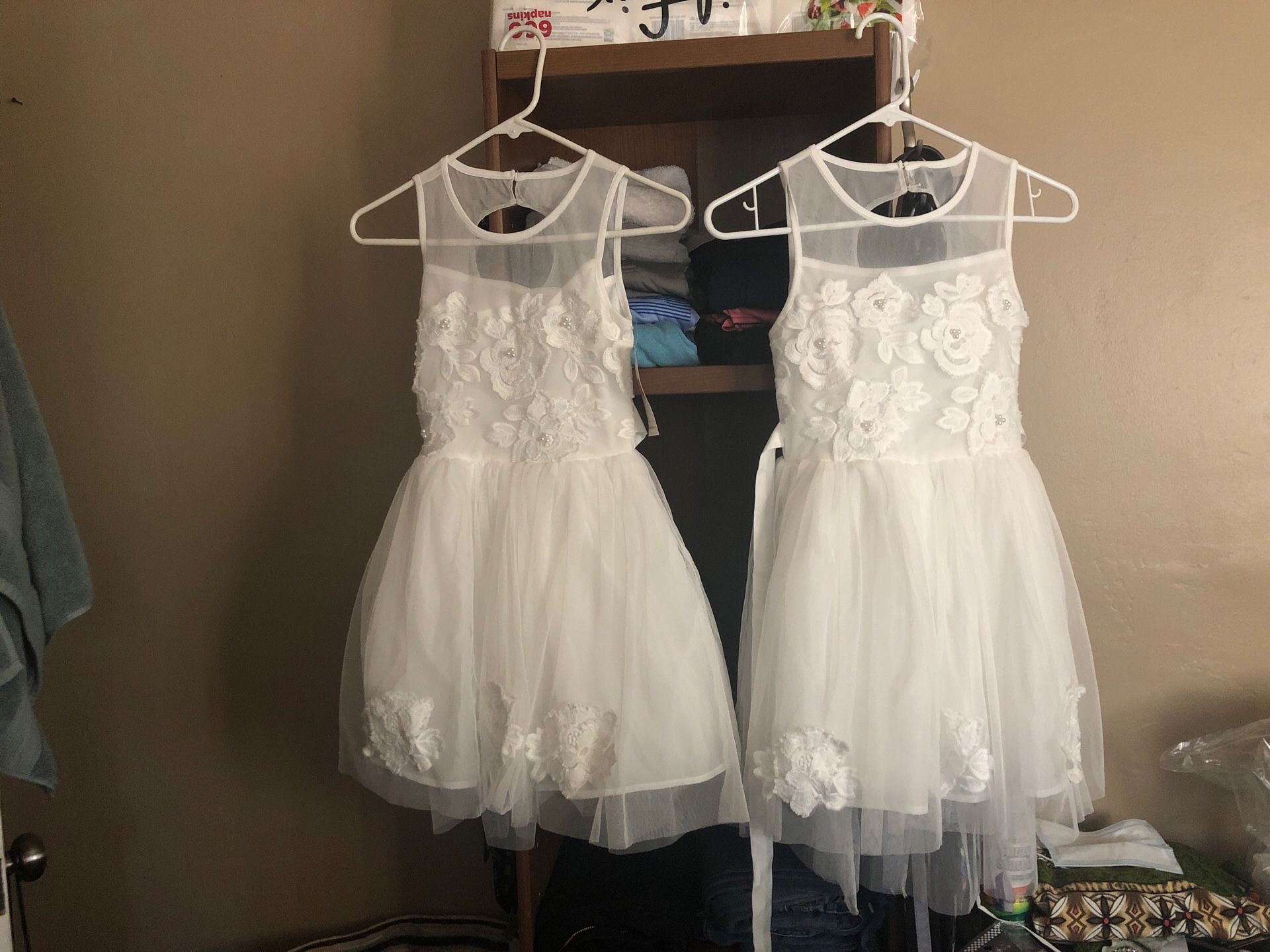 Brand New White Sunday Dresses