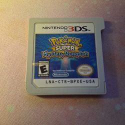 Pokemon Super Mystery Dungeon 3DS Game 