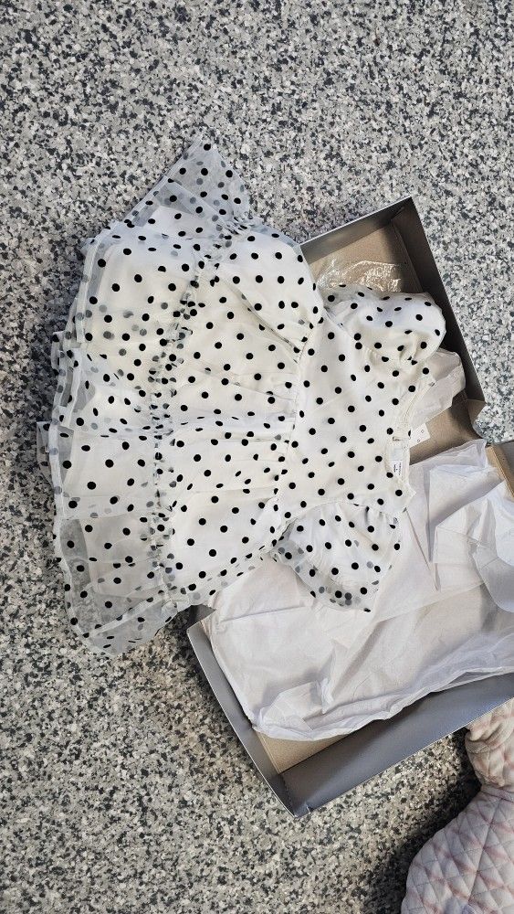 Christmas Baby Girls 6 Month Dress New