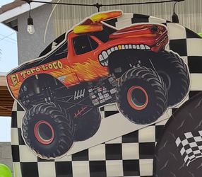 Toro Loco Wood Cutout Decoration