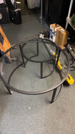 Glass tables