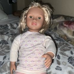 Our Generation Doll Has A Haircut Comes With Everything Just Not Pictured