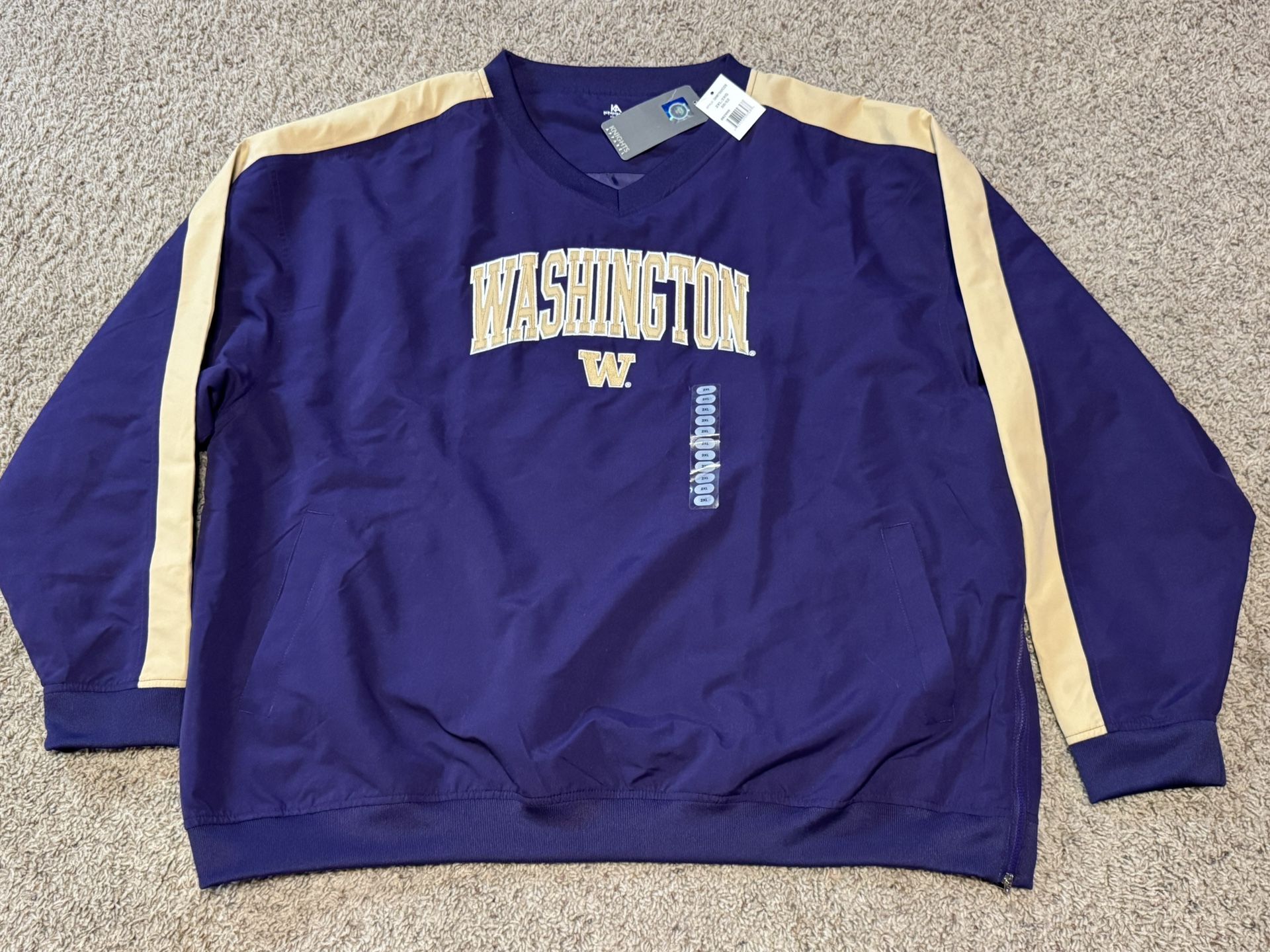 2 XL. UW Huskies Jacket - New