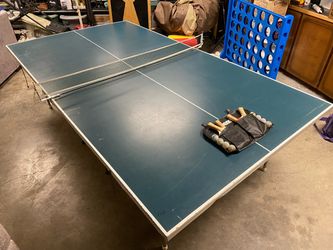 Ping Pong Tables Paddles and Balls