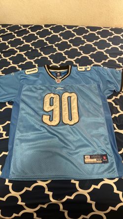 Vintage Reebok Detroit Lions Ndamukong Suh #90 Stitched NFL Jersey Size 52