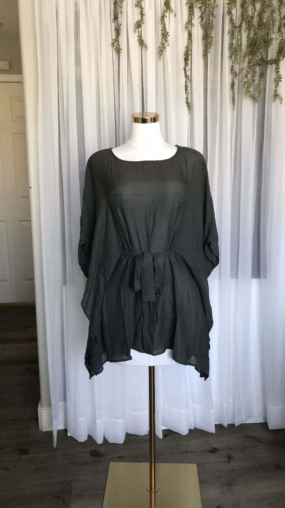 Oversized Kimono Style Tunic Size S