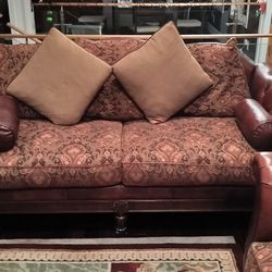 Brown Three Seat Couch