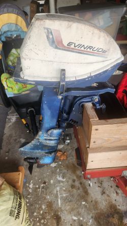 Evinrude 6hp Vintage 1972 W/Repair Manual