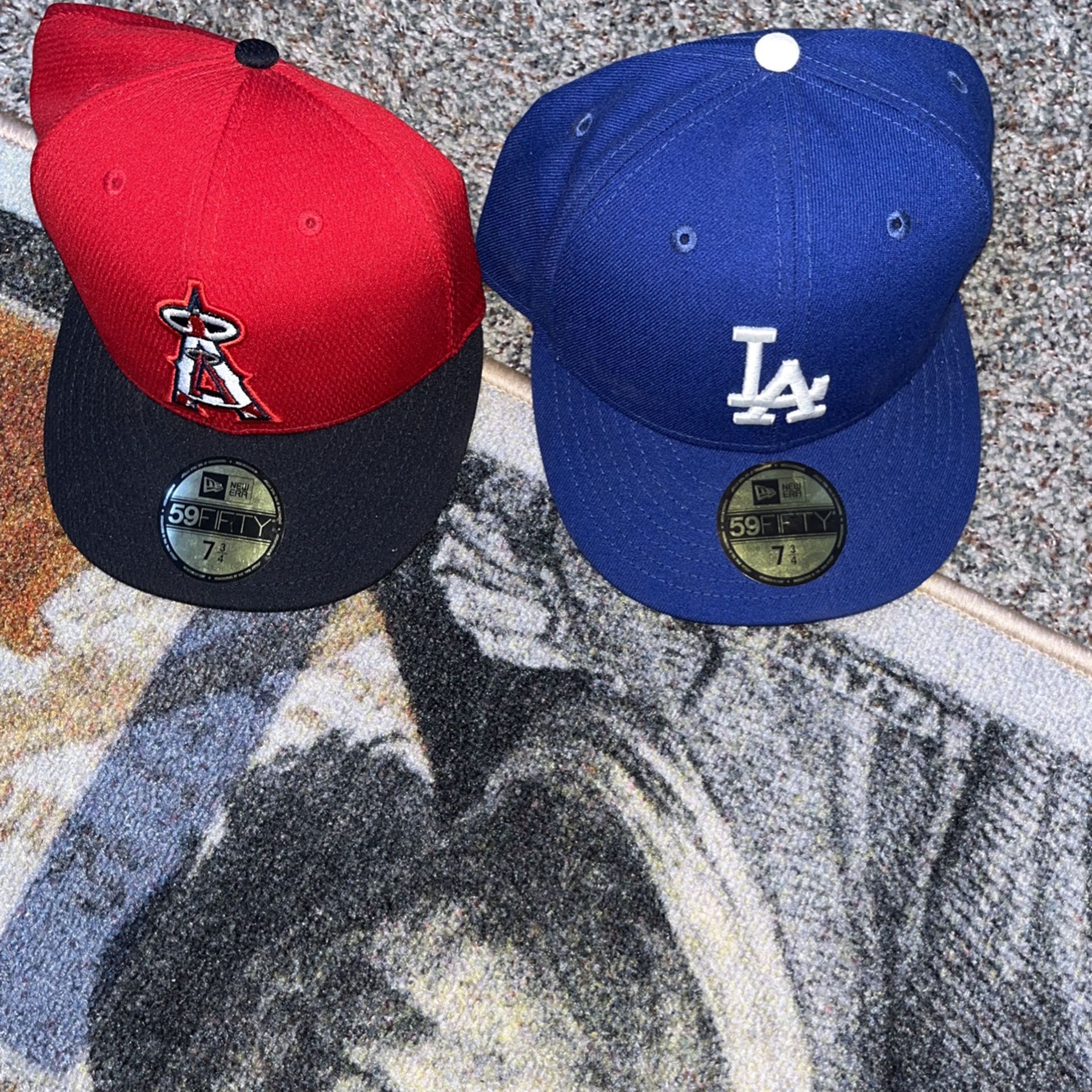 Dodgers And Angels Hat