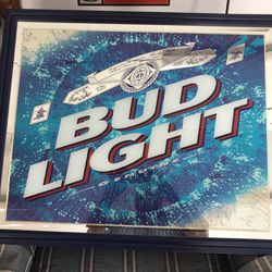 Bud Light Vintage Sign/Mirror! 