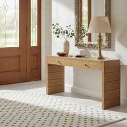 Arcade Wooden Console Table with 2 Drawers