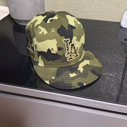 Military Day Dodgers Hat