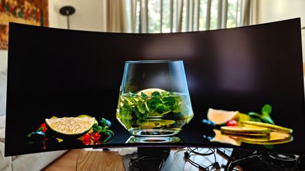45in LG WQHD Curved OLED 240hz Gaming Monitor