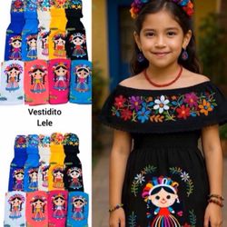 Girls Mexican Dresses - Variedad de Vestidos Méxicanos Para Niñas