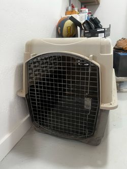 Large dog kennel