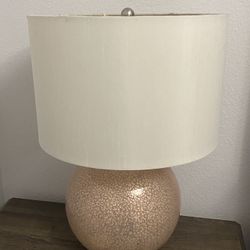 Mauve Pink Lamp