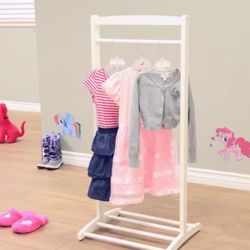 Kids White Clothing Rack – Dress Up & Costume 