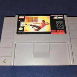 Dragon The Bruce Lee Story - SNES *pending pick-up*