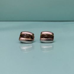 Burberry Check Retired Earrings