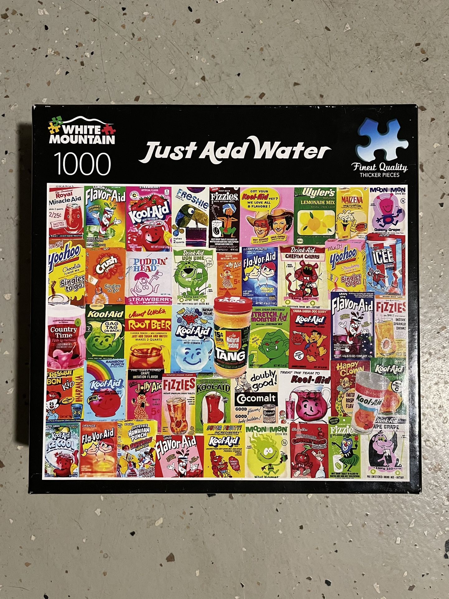 White Mountain 1000 Piece Puzzle