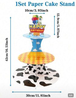 Toy Story cupcake stand