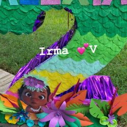 Moana baby piñata grande 🎊