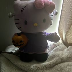 Frankenstein Hello Kitty In Purple 