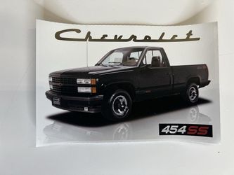 Chevrolet 454 SS Vinyl Sticker