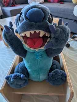 Pre-owned Disney Store 16" Stitch Plush