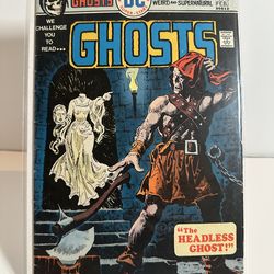 Ghost DC Comic 1976 The Headless Ghost