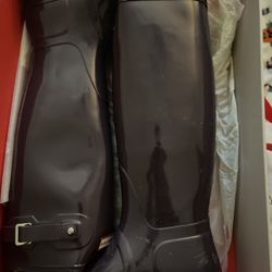 Hunter Purple Urchin Rainboots 