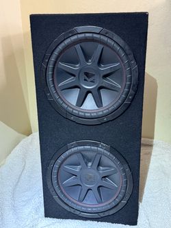 Dual 12 inch Kicker subs